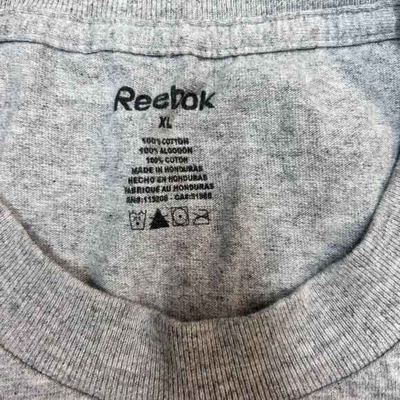 Vintage 00s Detroit Lions Reebok Spellout Logo T-Shirt Size XL - Picture 3 of 5